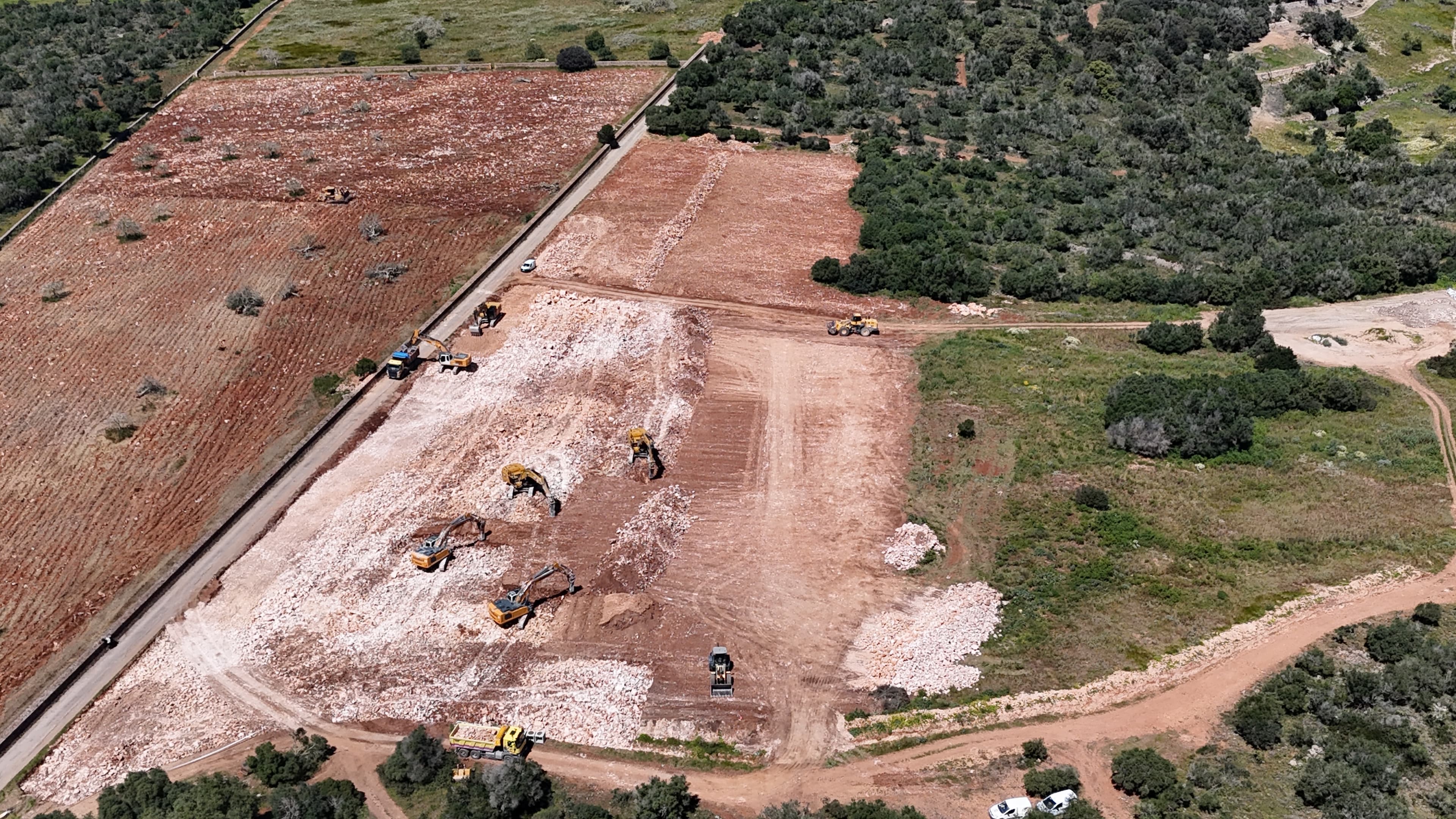 PREPARACIÓN DE TERRENO PARA NUEVA VIÑA EN SON RIBOTET miniatura 10