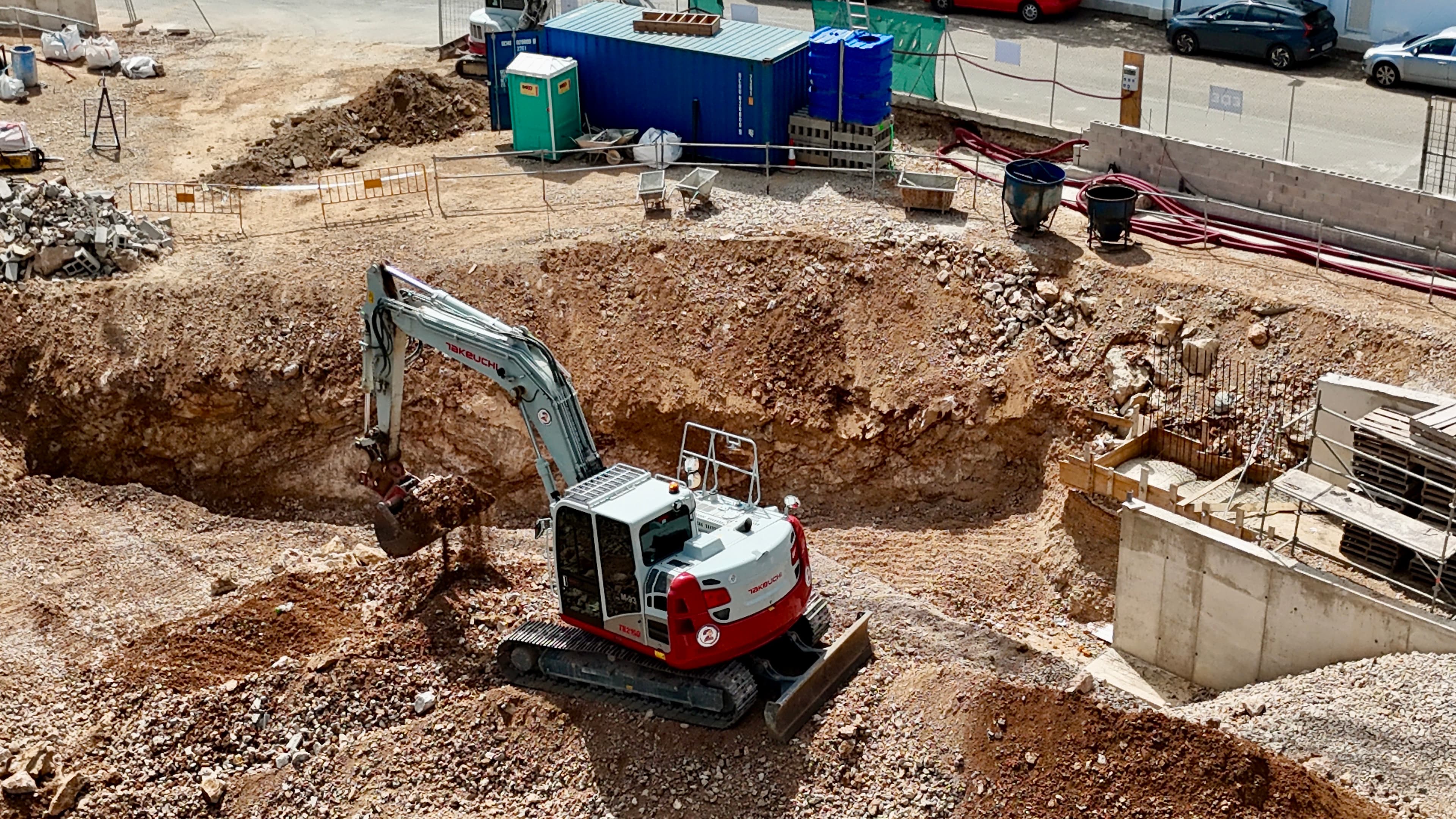 Zanjas y cimientos 1