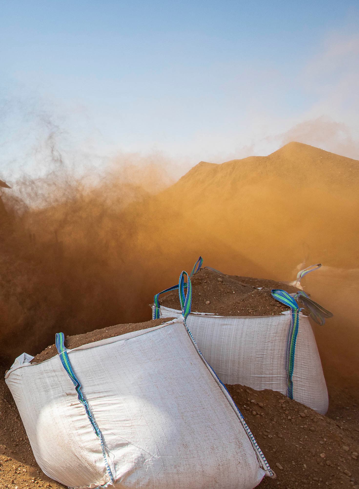 Transporte de tierras